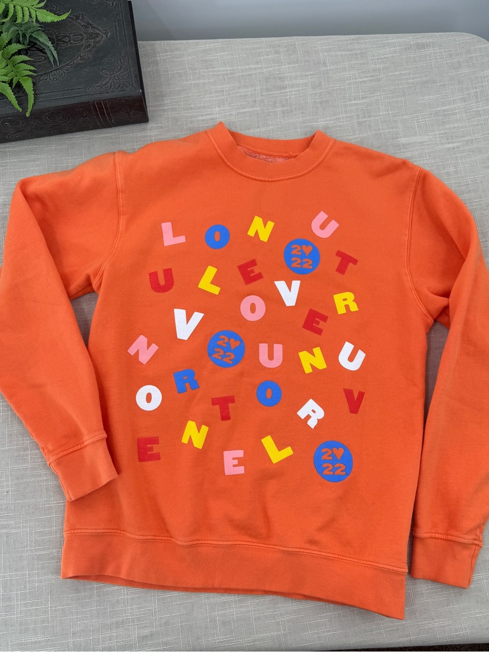 Harry Styles Love On Tour Orange Sweatshirt